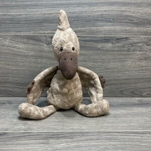 Jellycat London Terry Pterodactyl Plush Stuffed Grey Dinosaur Toy